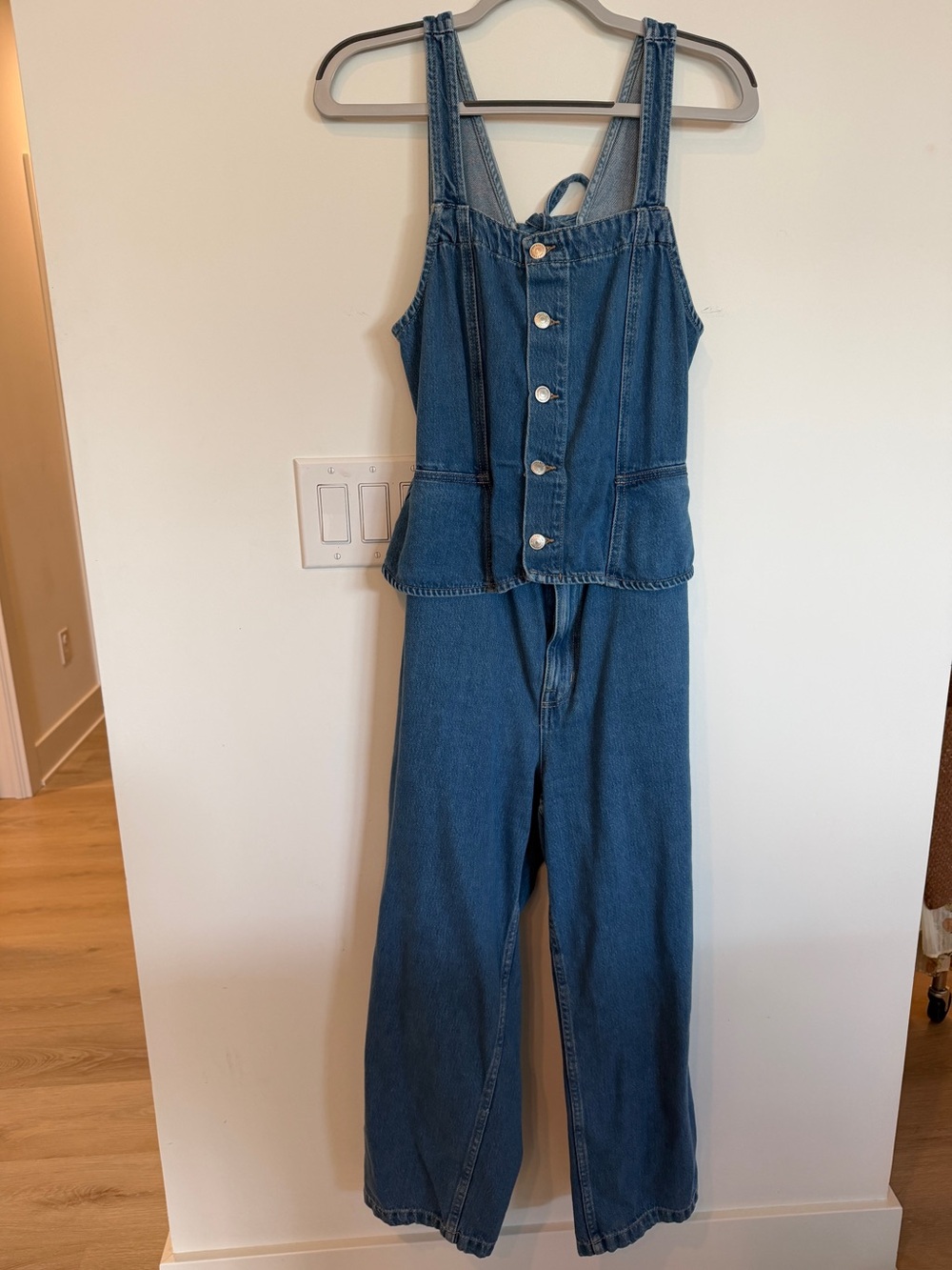 We the Free Denim Jumpsuit - Size Large
